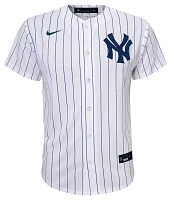 Nike Youth New York Yankees Aaron Judge #99 White Home Cool Base Jersey