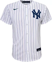 Nike Youth New York Yankees Juan Soto #22 White Cool Base Jersey