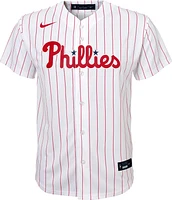 Nike Youth Philadelphia Phillies Bryce Harper #3 White Home Cool Base Jersey