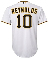 Nike Youth Pittsburgh Pirates Bryan Reynolds #10 White Home Cool Base Jersey T-Shirt