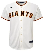 Nike Youth San Francisco Giants Logan Webb #62 White Home Cool Base Jersey