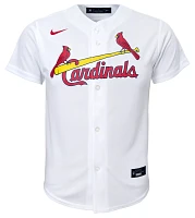 Nike Youth St. Louis Cardinals Jordan Walker #18 White Home Cool Base Jersey