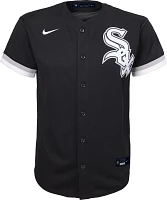 Nike Youth Chicago White Sox Luis Robert Jr. #88 Black Alternate Cool Base Jersey