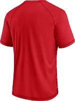 NCAA Men's Wisconsin Badgers Red Archo T-Shirt