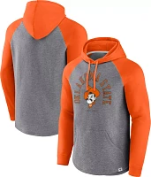 NCAA Men's Oklahoma State Cowboys Grey Raglan Pullover Hoodie