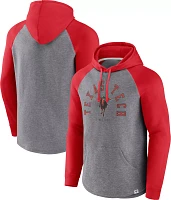 NCAA Men's Texas Tech Red Raiders Grey Raglan Pullover Hoodie