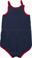 MLB Team Apparel Infant Cleveland Guardians Navy Homerun Romper