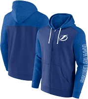 NHL Tampa Bay Lightning Sleeve Hits Blue Full-Zip Hoodie