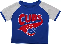 MLB Team Apparel Infant Chicago Cubs Blue Slugger Creeper