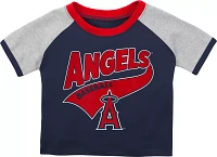 MLB Team Apparel Infant Los Angeles Angels Navy Slugger Creeper