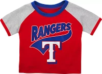 MLB Team Apparel Infant Texas Rangers Red Slugger Creeper