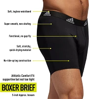 adidas Men's Performance Boxer Briefs – 3 Pack