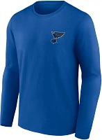 NHL St. Louis Blues Shoulder Patch Royal T-Shirt