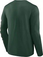 NCAA Men's Miami Hurricanes Green Iconic Anyone's Game Long Sleeve T-Shirt