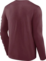 NCAA Men's Texas A&M Aggies Maroon Iconic Anyone's Game Long Sleeve T-Shirt