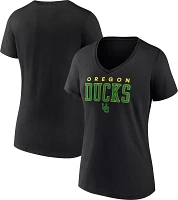 NCAA Women's Oregon Ducks Black Promo Logo T-Shirt