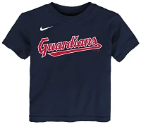 Nike Toddler Clevelnad Guardians José Ramírez #11 Navy T-Shirt