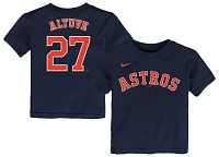 Nike Toddler Houston Astros José Altuve #27 Navy Home T-Shirt