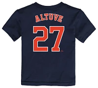 Nike Toddler Houston Astros José Altuve #27 Navy Home T-Shirt