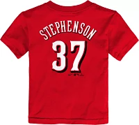 Nike Toddler Cincinnati Reds Tyler Stephenson #37 Red Home T-Shirt