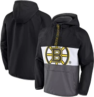 Mitchell & Ness Boston Bruins Anorak Black Pullover Jacket