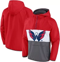 NHL Washington Capitals Anorak Red Pullover Jacket