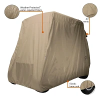 Classic Accessories Fairway Long Golf Cart Cover – Khaki