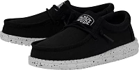 Hey Dude Kids' Wally Slub Canvas Shoes