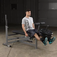 Body Solid GDIB46L Olympic Weight Bench with Leg Developer