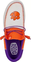 Hey Dude Men's Wally Tri Clemson Tigers Shoes