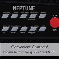 Viper Neptune Electronic Dartboard Cabinet