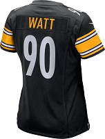 Nike Women's Pittsburgh Steelers T.J. Watt #90 Black Game Jersey