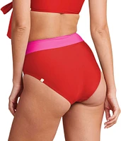 Summersalt Women's The Wrap High Leg Rise Bikini Bottoms