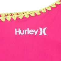 Hurley Girls' Asymmetrical One-Piece Swimsuit