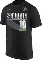 Nike Men's Seattle Storm Sue Bird #10 Black T-Shirt