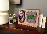 You the Fan Arkansas Razorbacks Stadium View Picture Frame