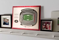 You the Fan Georgia Bulldogs 5-Layer StadiumViews 3D Wall Art