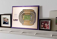 You the Fan LSU Tigers 5-Layer StadiumViews 3D Wall Art