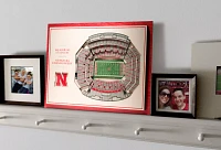 You the Fan Nebraska Cornhuskers 5-Layer StadiumViews 3D Wall Art