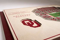 You the Fan Oklahoma Sooners 5-Layer StadiumViews 3D Wall Art