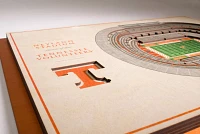 You the Fan Tennessee Volunteers 5-Layer StadiumViews 3D Wall Art