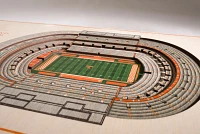 You the Fan Tennessee Volunteers 5-Layer StadiumViews 3D Wall Art