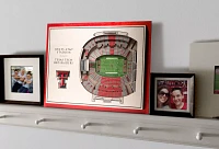 You the Fan Texas Tech Red Raiders 5-Layer StadiumViews 3D Wall Art