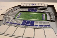 You the Fan Washington Huskies 5-Layer StadiumViews 3D Wall Art