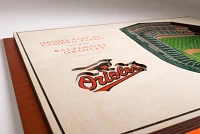 You the Fan Baltimore Orioles 5-Layer StadiumViews 3D Wall Art