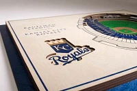 You the Fan Kansas City Royals 5-Layer StadiumViews 3D Wall Art