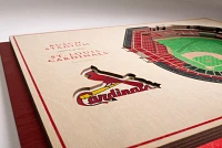 You the Fan St. Louis Cardinals 5-Layer StadiumViews 3D Wall Art