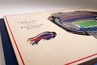 You the Fan Buffalo Bills 5-Layer StadiumViews 3D Wall Art