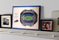 You the Fan Buffalo Bills 5-Layer StadiumViews 3D Wall Art