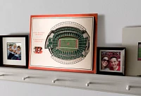 You the Fan Cincinnati Bengals 5-Layer StadiumViews 3D Wall Art